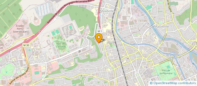 localisation de l'entreprise AVIA  NANCY