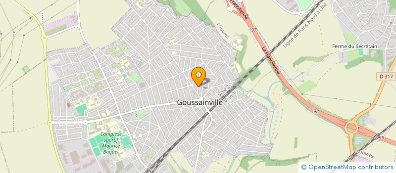localisation de l'entreprise AVIA INVEST à GOUSSAINVILLE