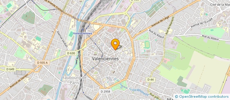 localisation de l'entreprise AVIAGENCE VALENCIENNOISE IMMOBILIERE à VALENCIENNES