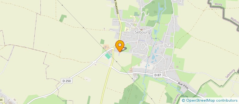 localisation de l'entreprise AVIANORD à SEBOURG