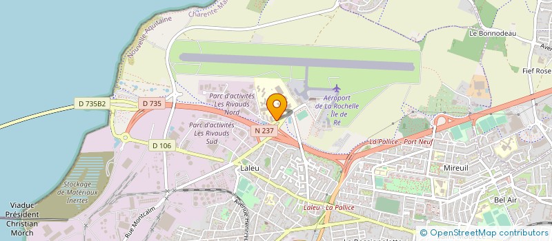 localisation de l'entreprise AVIAPARTNER LA ROCHELLE à LA ROCHELLE