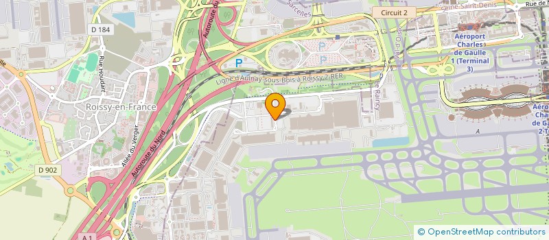 localisation de l'entreprise AVIAPARTNER LANDSIDE CDG  TREMBLAY-EN-FRANCE