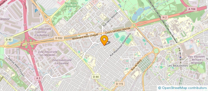 localisation de l'entreprise AVIASP-SA à AULNAY-SOUS-BOIS