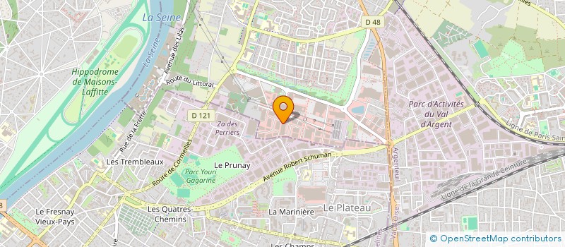 localisation de l'entreprise AVIATEC GLOBAL AVIATION  CORMEILLES-EN-PARISIS