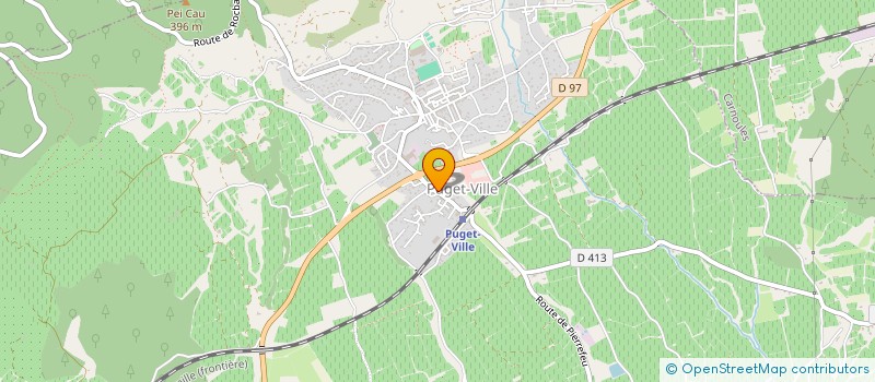 localisation de l'entreprise AVIATION LES GENS D AIR  CUERS