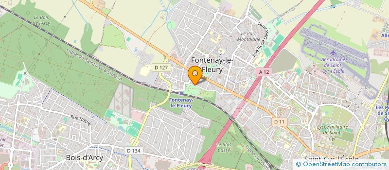 localisation de l'entreprise AVIATION SERVICE PARIS à FONTENAY-LE-FLEURY