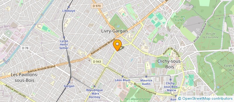 localisation de l'entreprise AVIBATI à LIVRY-GARGAN