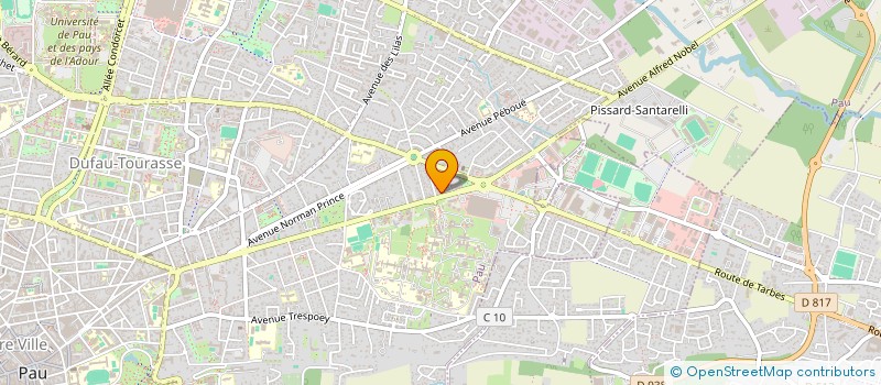 localisation de l'entreprise AVIBEOLE SCI à PAU
