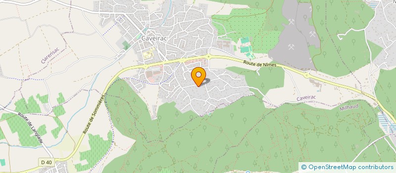 localisation de l'entreprise AVIBO  CAVEIRAC