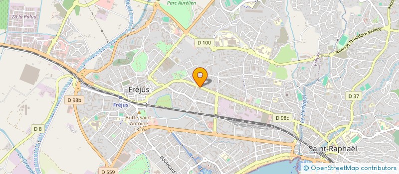 localisation de l'entreprise AVIC à FREJUS