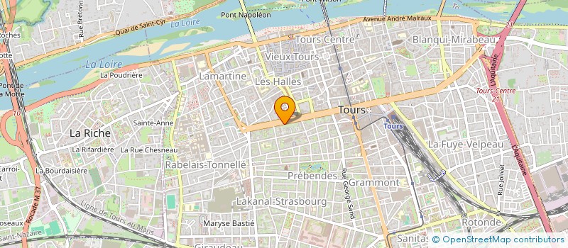 localisation de l'entreprise AVICE  TOURS