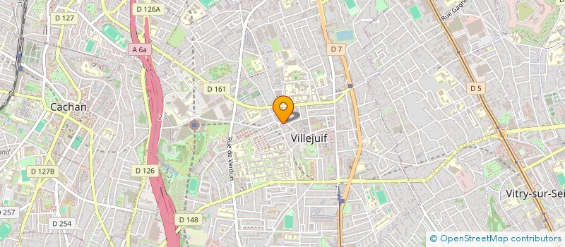 localisation de l'entreprise AVICENNE à VILLEJUIF