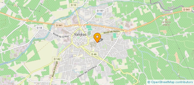 localisation de l'entreprise AVICENNE à VALREAS