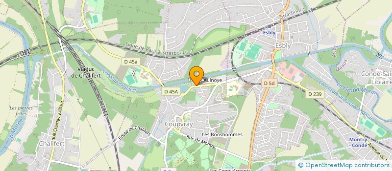 localisation de l'entreprise AVICENNE  COUPVRAY