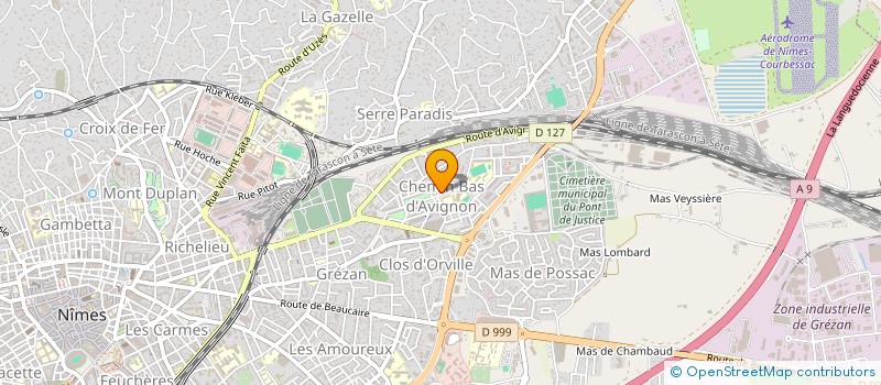 localisation de l'entreprise AVICENNE MATERIEL MEDICAL à NIMES
