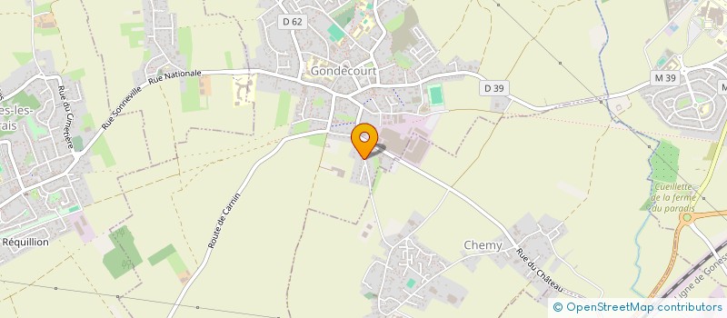 localisation de l'entreprise AVICENT CONSULTING à GONDECOURT