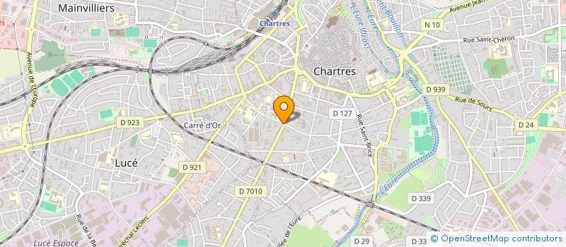 localisation de l'entreprise AVICENTER à CHARTRES