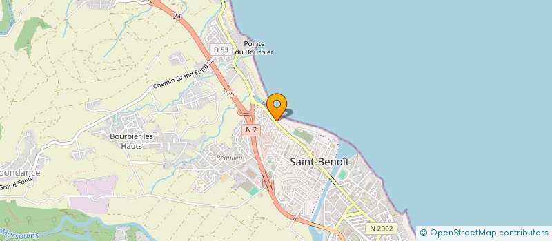 localisation de l'entreprise AVICIMMO à SAINT-BENOIT