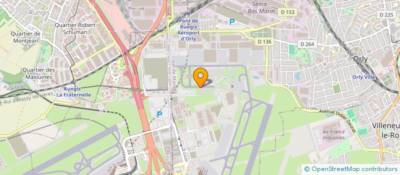 localisation de l'entreprise AVICLEAN TECHNIQUE  ORLY