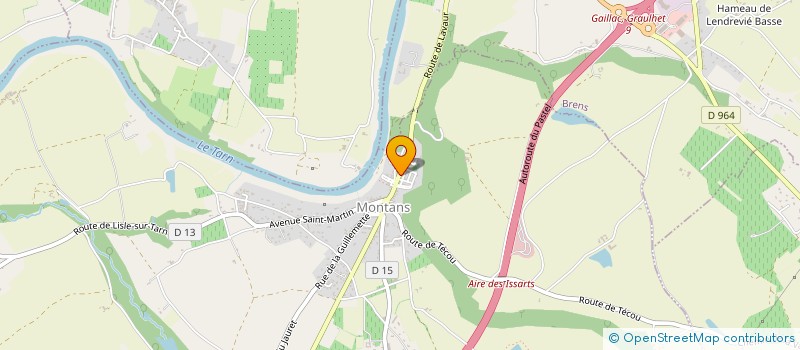 localisation de l'entreprise AVICOLE DU FRESQUET à GAILLAC
