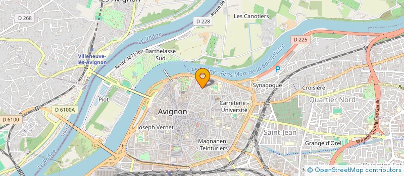 localisation de l'entreprise AVICOM à AVIGNON