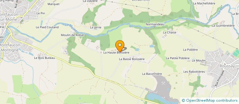 localisation de l'entreprise AVICOT à SEVREMOINE