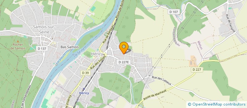 localisation de l'entreprise AVID'EX à HERICY