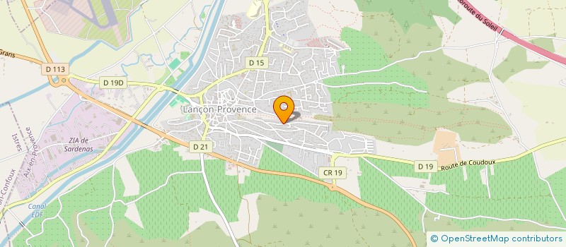 localisation de l'entreprise AVIDIF à LANCON-PROVENCE
