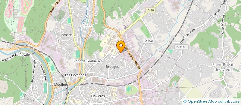 localisation de l'entreprise AVIDOR  ALES