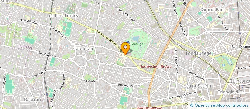 localisation de l'entreprise AVIENS  BORDEAUX