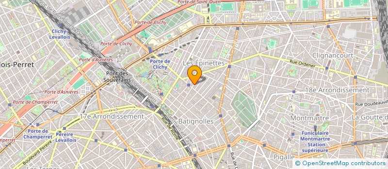 localisation de l'entreprise AVIFRAIS à PARIS