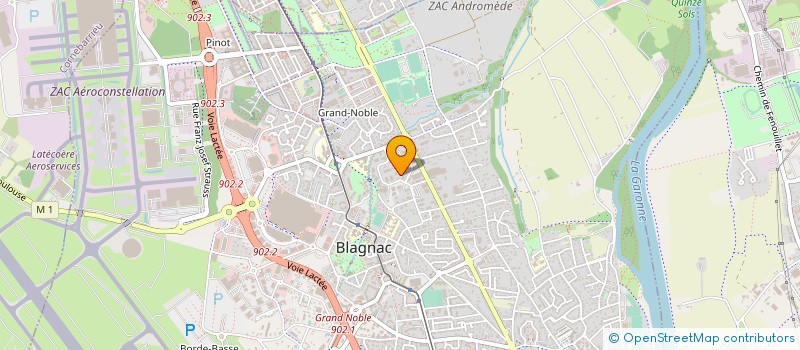 localisation de l'entreprise AVIFRANCE à BLAGNAC