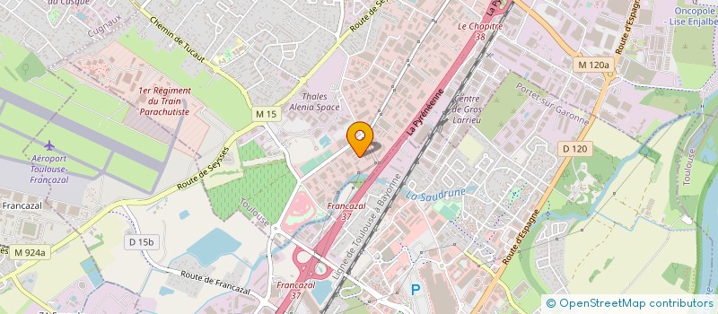 localisation de l'entreprise AVIGI-LAFORET à TOULOUSE