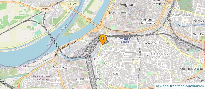 localisation de l'entreprise AVIGNON BOXING CLUB à AVIGNON