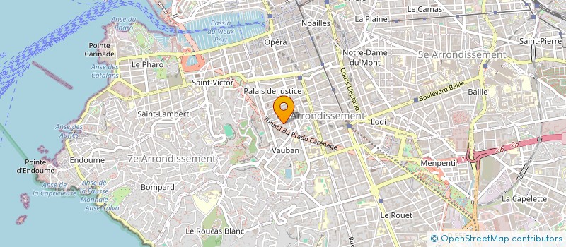 localisation de l'entreprise AVIGNON & CO à MARSEILLE