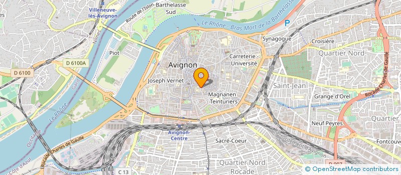 localisation de l'entreprise AVIGNON DIAGNOSTIC TECHNIQUE à AVIGNON