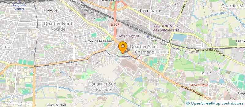 localisation de l'entreprise AVIGNON DRIVER SERVICES  AVIGNON