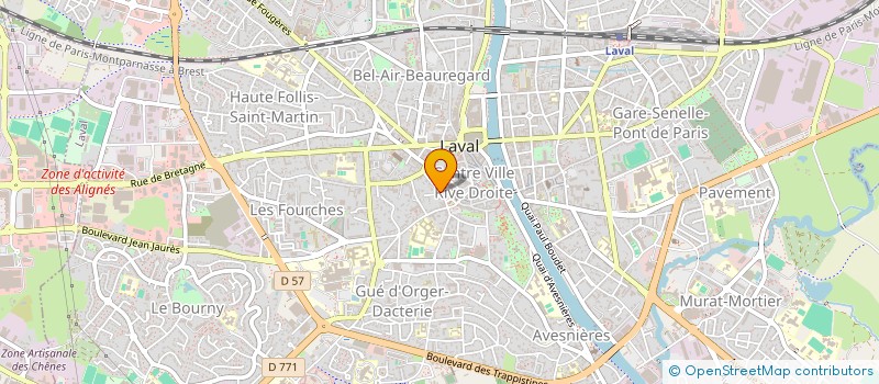 localisation de l'entreprise AVIGNON INVEST 2021 à LAVAL