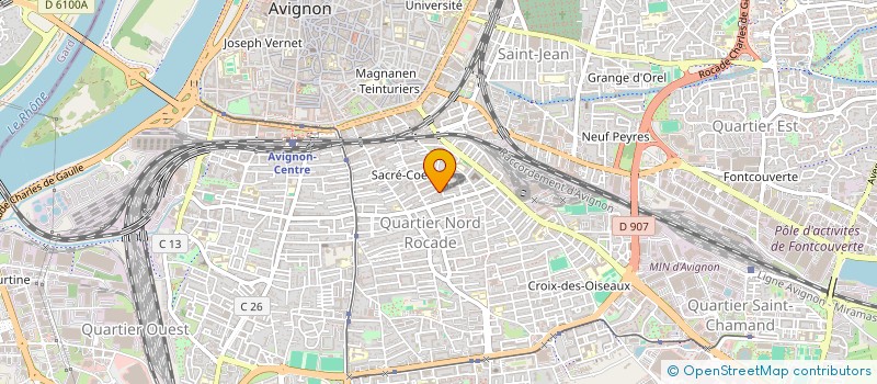 localisation de l'entreprise AVIGNON MATERIELS DE TRAVAUX PUBLICS à AVIGNON