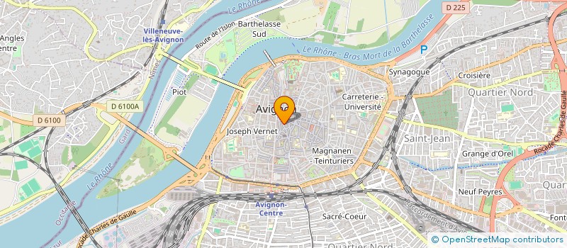localisation de l'entreprise AVIGNON MEDIA CAMPUS RADIO ETUDIANTE  AVIGNON
