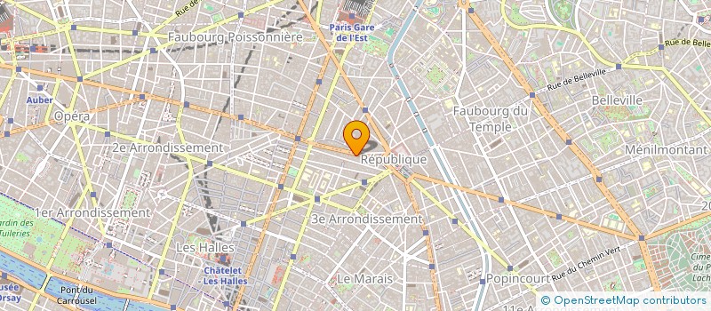 localisation de l'entreprise AVIGNON ONLINE à PARIS