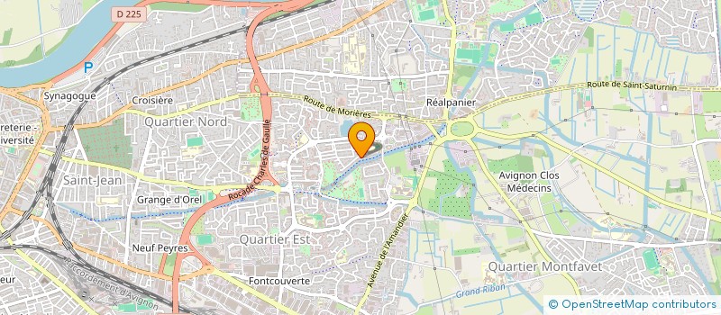 localisation de l'entreprise AVIGNON PLACC  AVIGNON