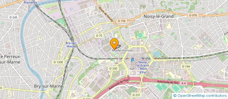 localisation de l'entreprise AVIGNON SUD AEROPORT  NOISY-LE-GRAND