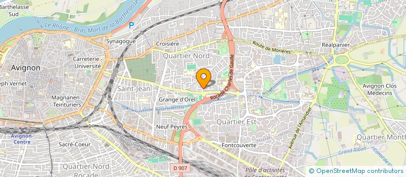 localisation de l'entreprise AVIGNON TAEKWON DO CLUB  AVIGNON