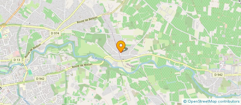 localisation de l'entreprise AVIGNON TEXTILE DISTRIBUTION  MAZAN