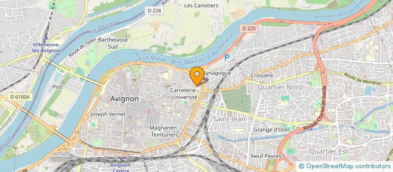 localisation de l'entreprise AVIGNON UNIVERSITE ESPORT CLUB AUEC à AVIGNON