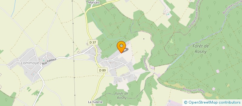 localisation de l'entreprise AVIIA SECURITE à LOMMOYE