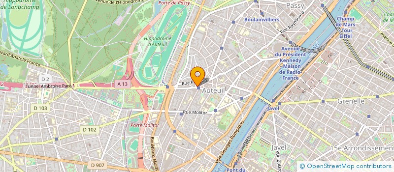 localisation de l'entreprise AVIKA CONSEIL  PARIS