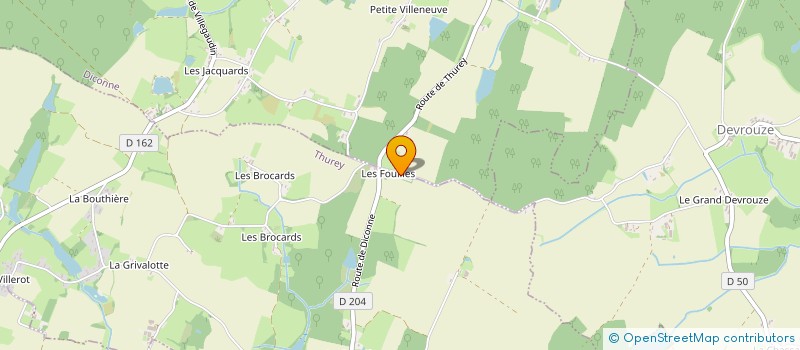 localisation de l'entreprise AVILA ET AMORAL  THUREY