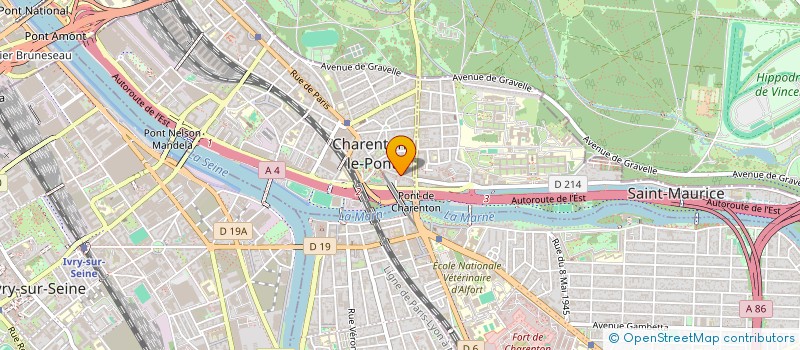 localisation de l'entreprise AVILAN  CHARENTON-LE-PONT